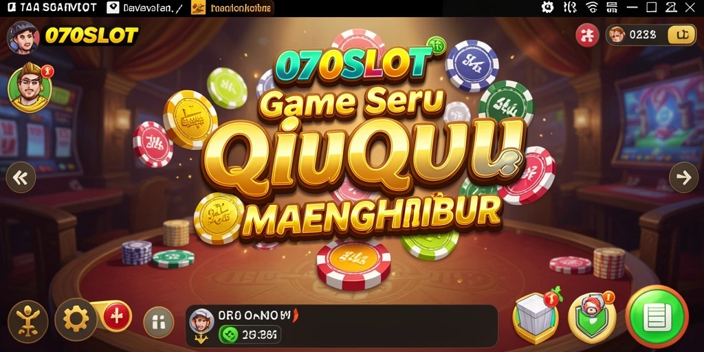 Gameplay menegangkan QiuQiu di 070SLOT yang mengasyikan.