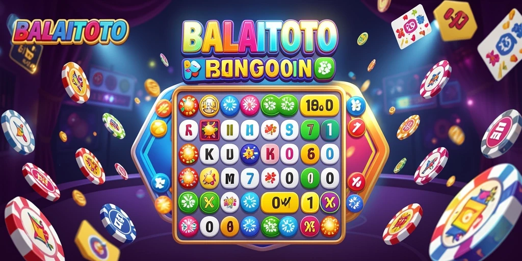 Tampilan utama gameplay BALAITOTO dengan suasana Bingo yang seru.
