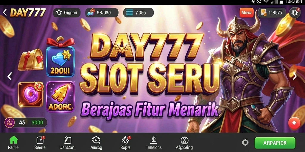 Tampilan gameplay Slot menarik di DAY777.