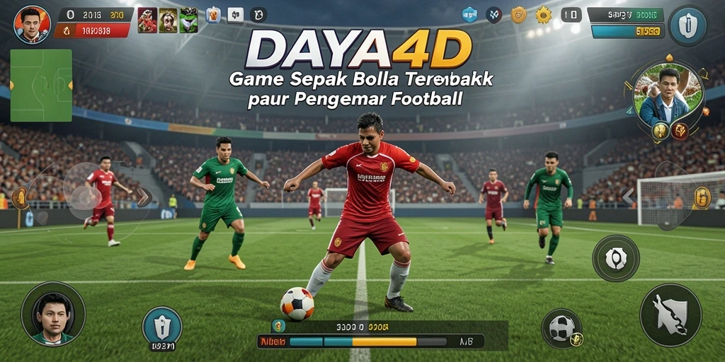 Tampilan gameplay yang mendebarkan dalam DAYA4D.