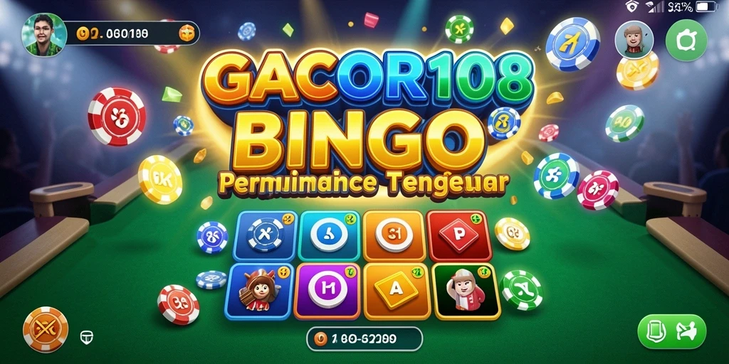 Tampilan gameplay menarik GACOR108 yang penuh warna dan seru.