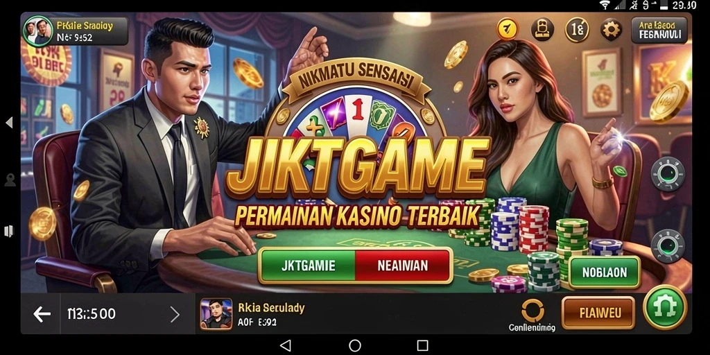 Tampilan gameplay menarik dan seru dari JKTGAME.