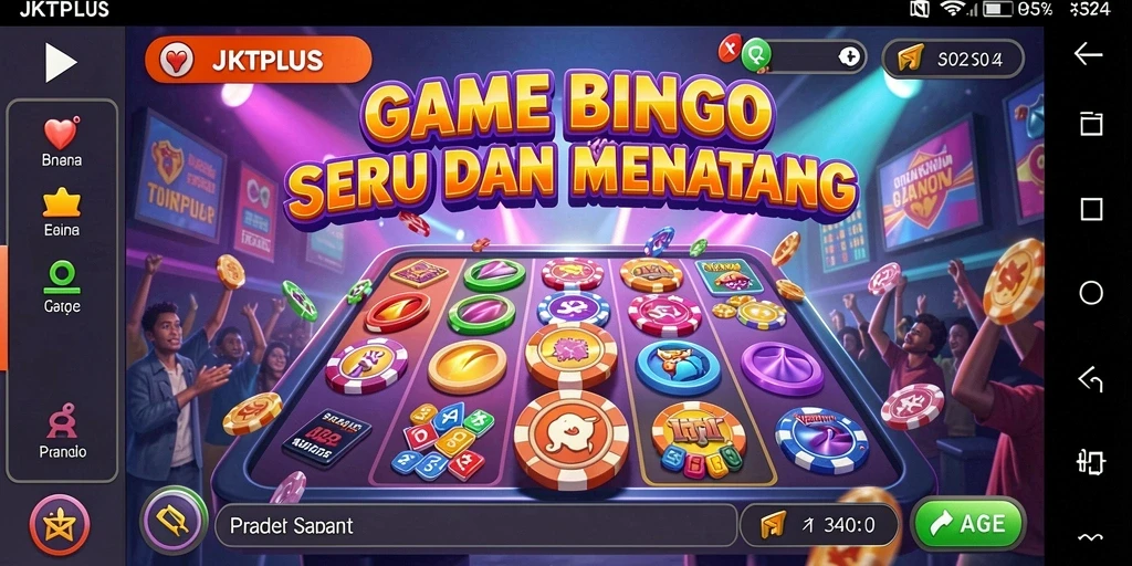 Tampilan gameplay seru dan interaktif di JKTPLUS.