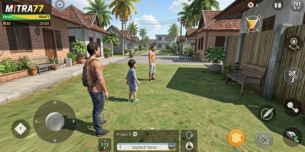 Gameplay <strong>MITRA77</strong> menunjukkan pengalaman simulasi yang menyenangkan.