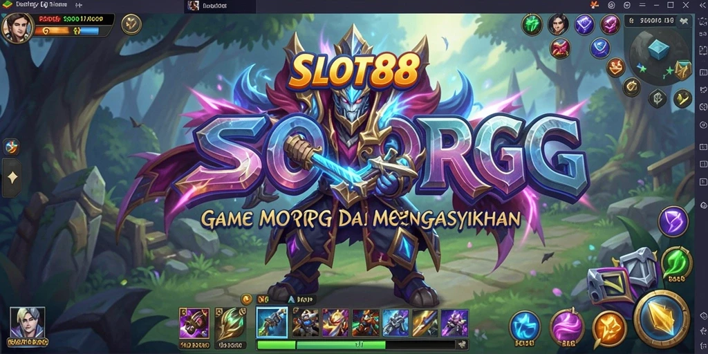 Tampilan gameplay <strong>SLOT88</strong> yang seru dalam dunia MMORPG.